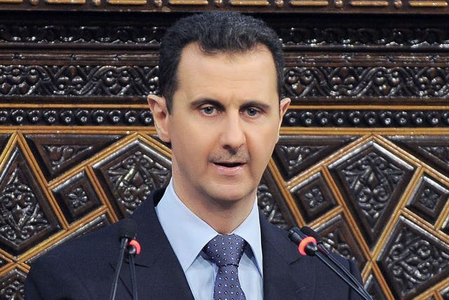 President Bashar Assad's government had 'agreed in principle' to talks