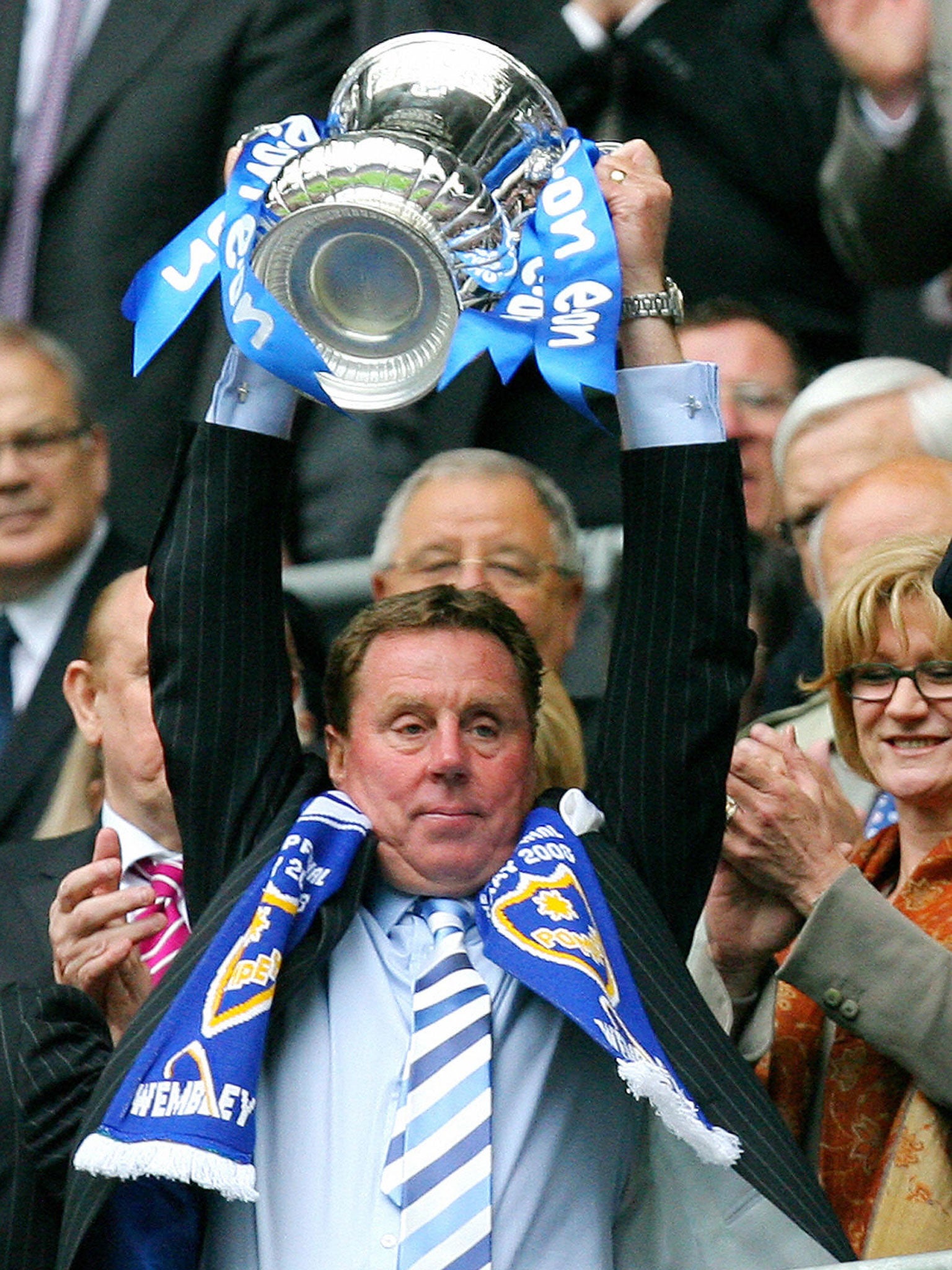Harry Redknapp was the last English trophy-winning manager