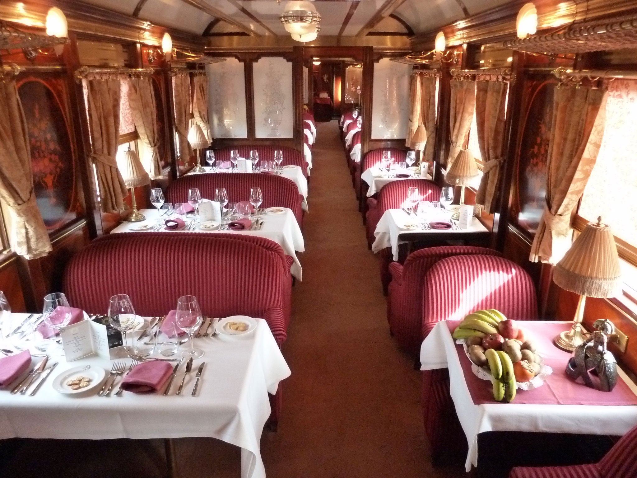 The Al Andalus luxury train in Spain