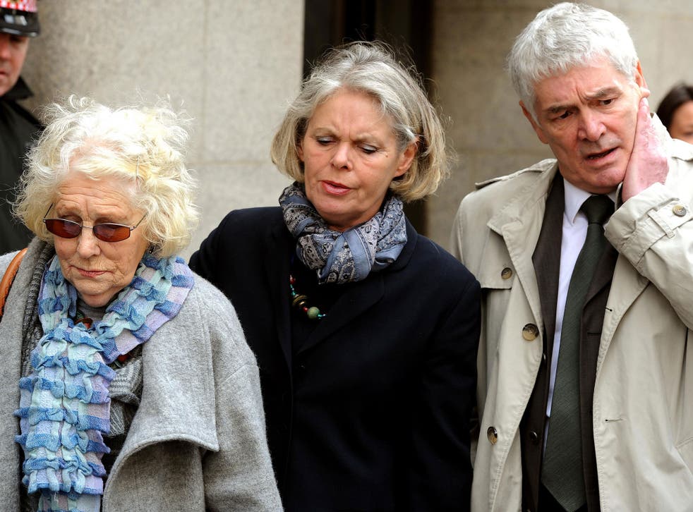 Determined: Daniel Morgan’s mother, sister and brother at the Old Bailey in 2011