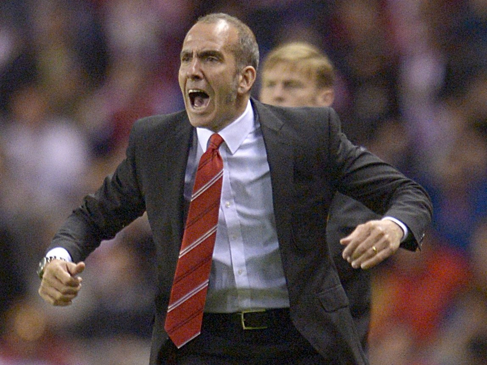 Top shout: Paolo Di Canio is looking to change the mentality at Sunderland
