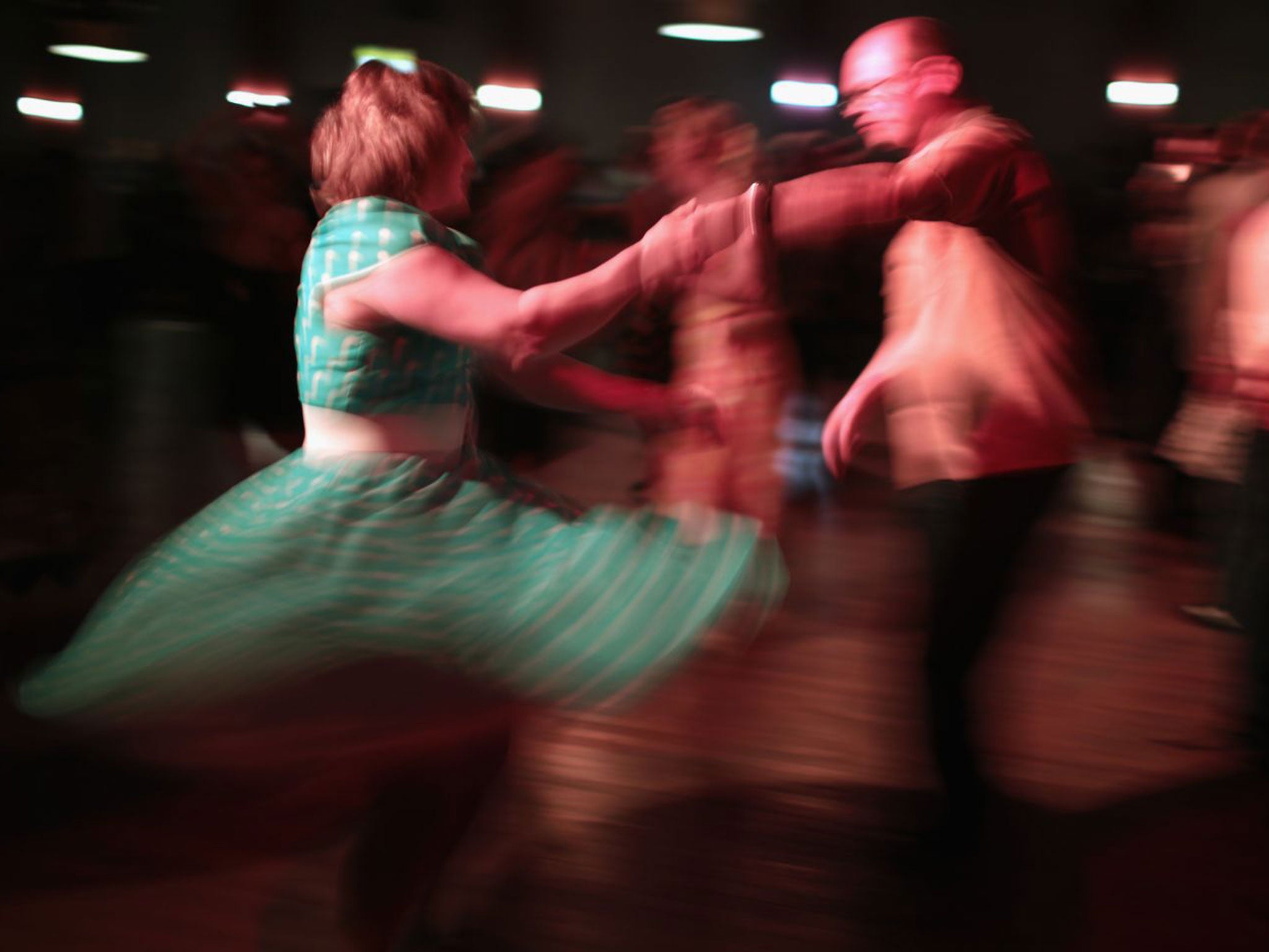 Rock and Roll devotees dance the night away at the 50th Hemsby Rock 'n' Roll Weekender as the biannual festival celebrates 25 years