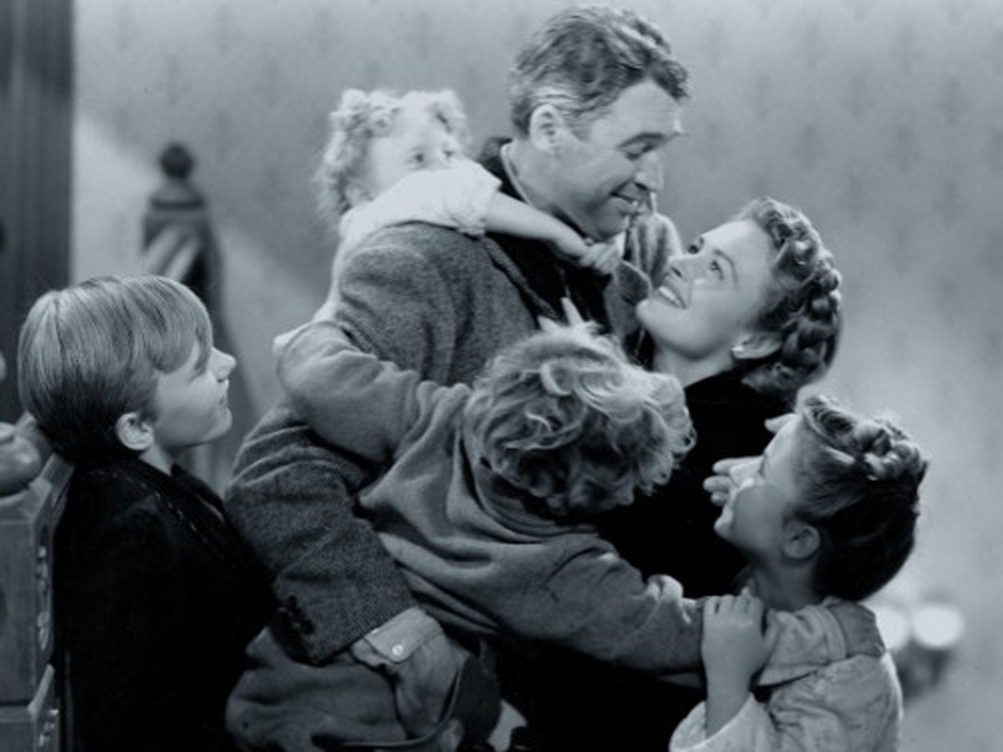 Family guy: James Stewart in Frank Capra’s ‘It’s a Wonderful Life’