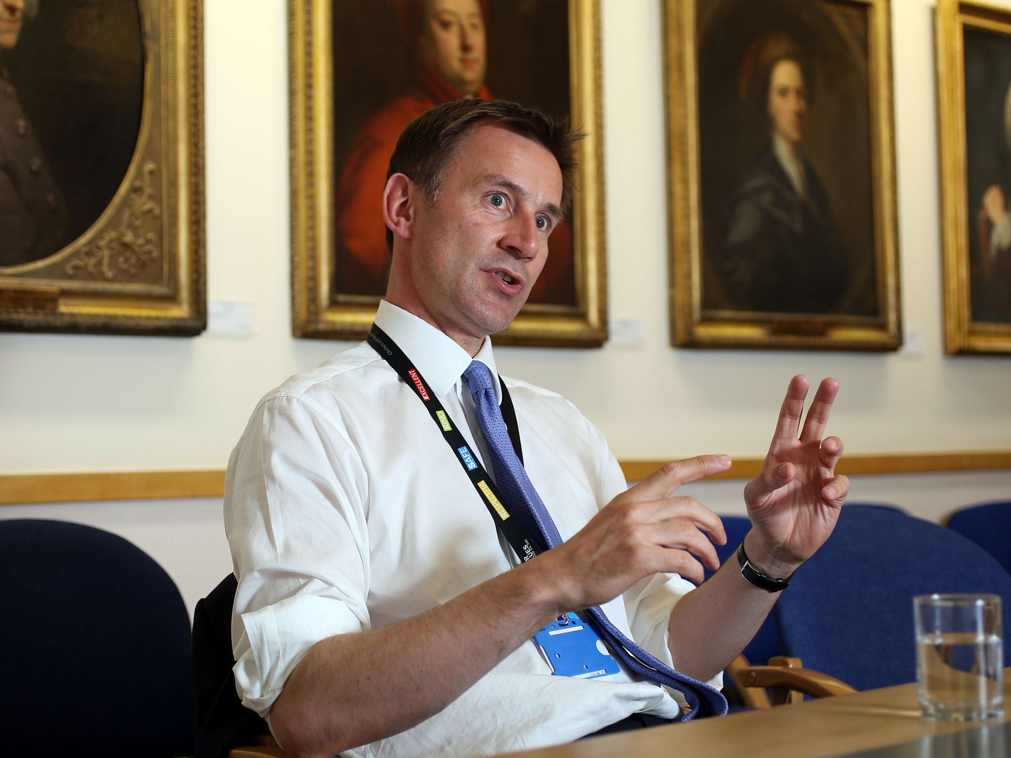 Jeremy Hunt wants to rethink how the NHS offers care