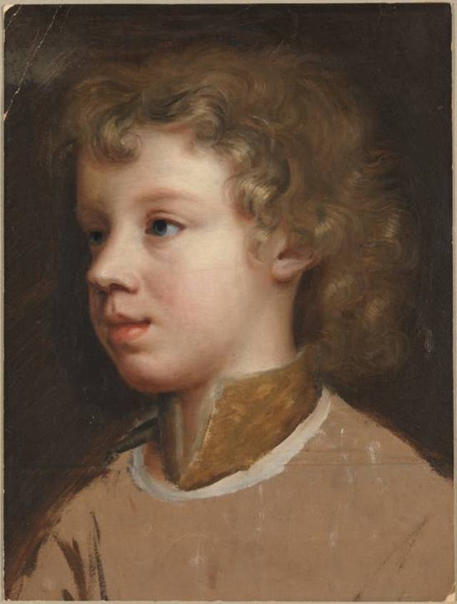 Mary Beale (1633-1699) Sketch of the Artist's Son, Bartholomew Beale, Facing