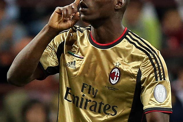 Mario Balotelli was one of three players who had abuse aimed at him