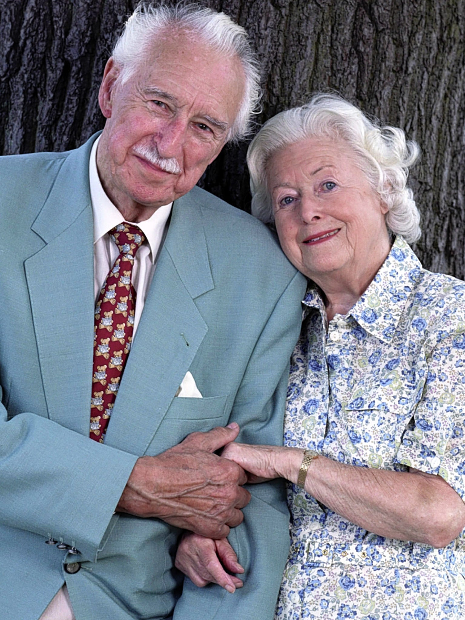 Peters with June Spencer, his wife Peggy in 'The Archers'