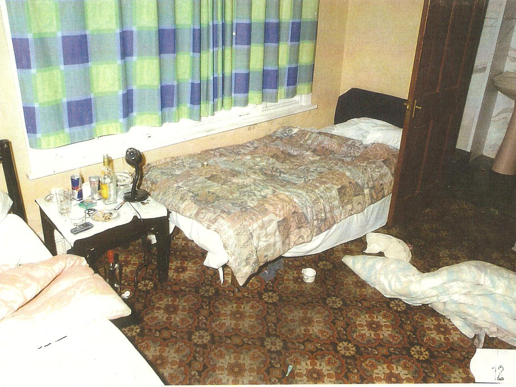 The room at the Nanford Guest House in Oxford, where the Oxford sex ring used to take vulnerable underage girls who were groomed for sexual exploitation (PA)