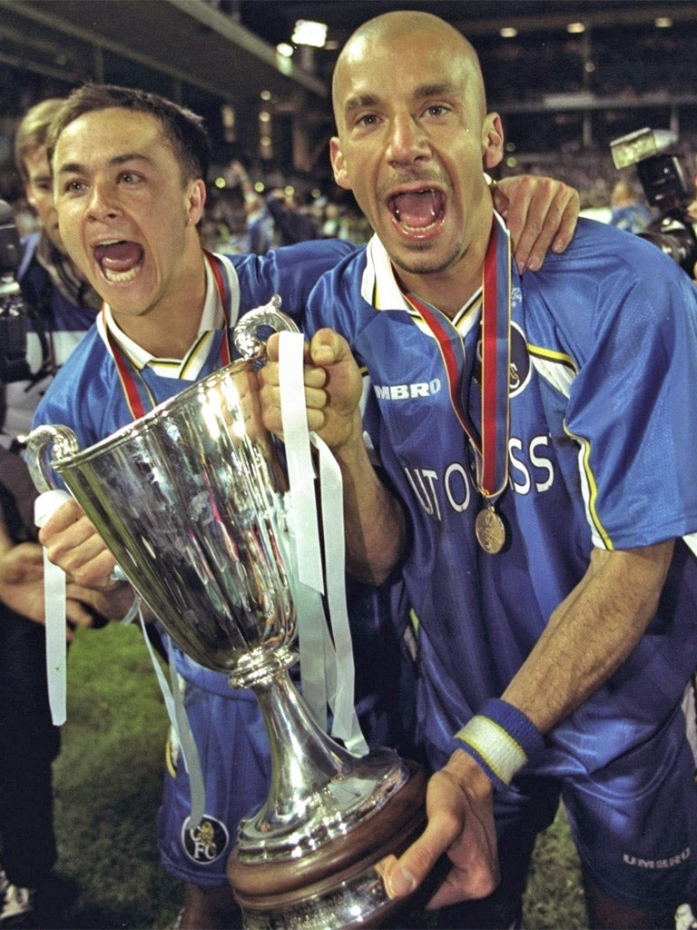 Vialli was a huge hit as a Chelsea player and manager