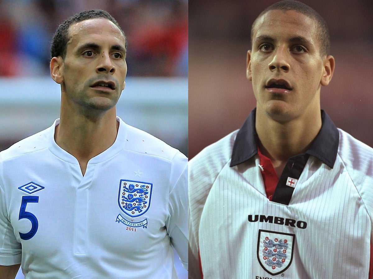 Rio Ferdinand Arguably The Finest Of England S So Called Golden Generation Retires From International Duty The Independent The Independent