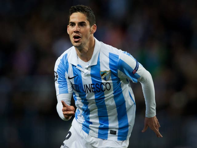 Malaga playmaker Isco