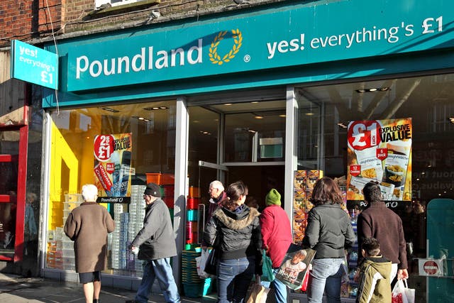 97p Land: the bargain store has slashed its prices by 3p