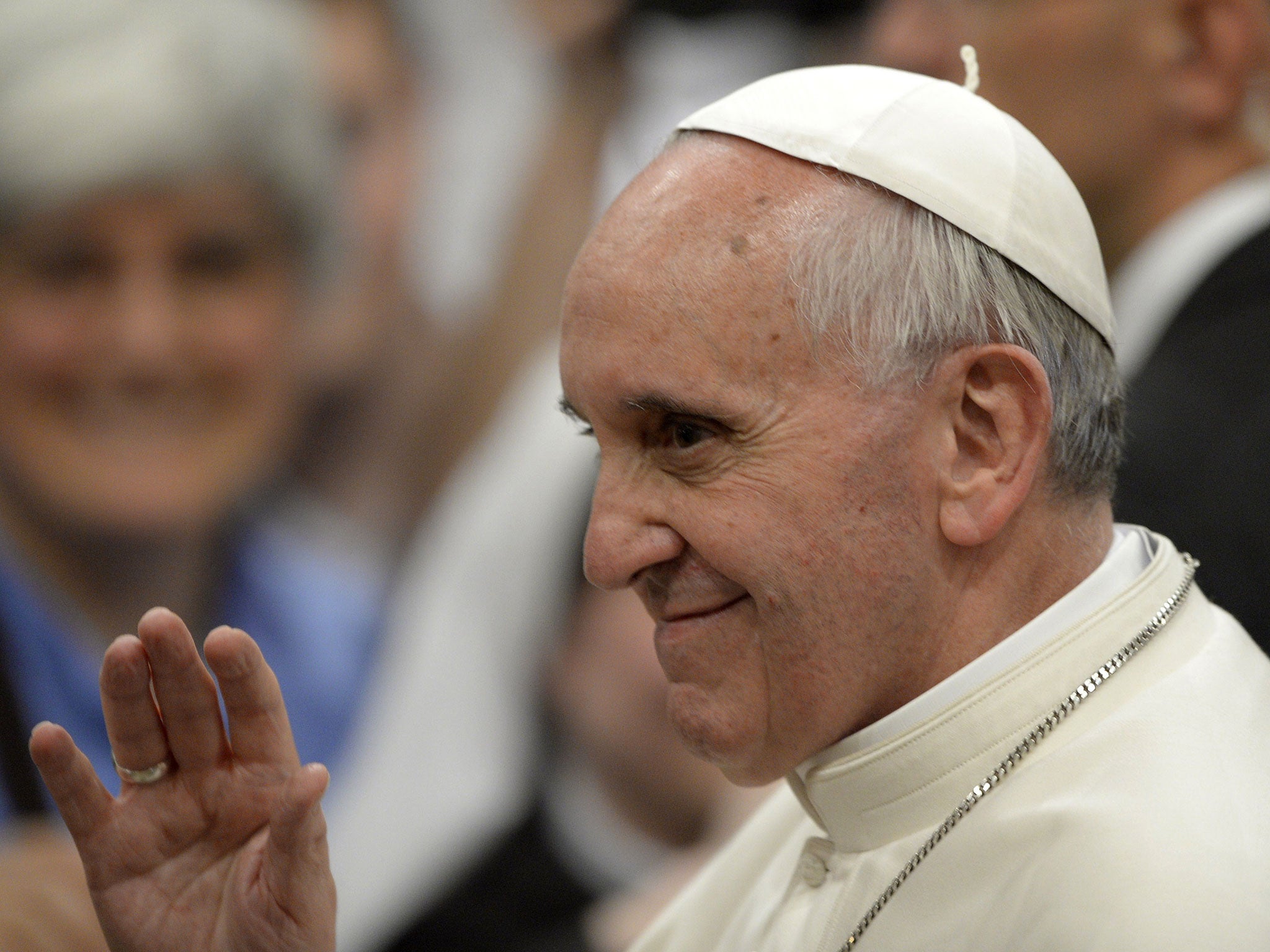 Pope Francis condemned the 'cult of money' in his first finance speech