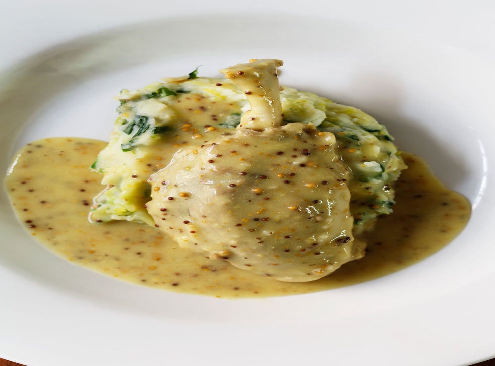 Pork knuckles cooked in cider with Tewkesbury mustard The Independent