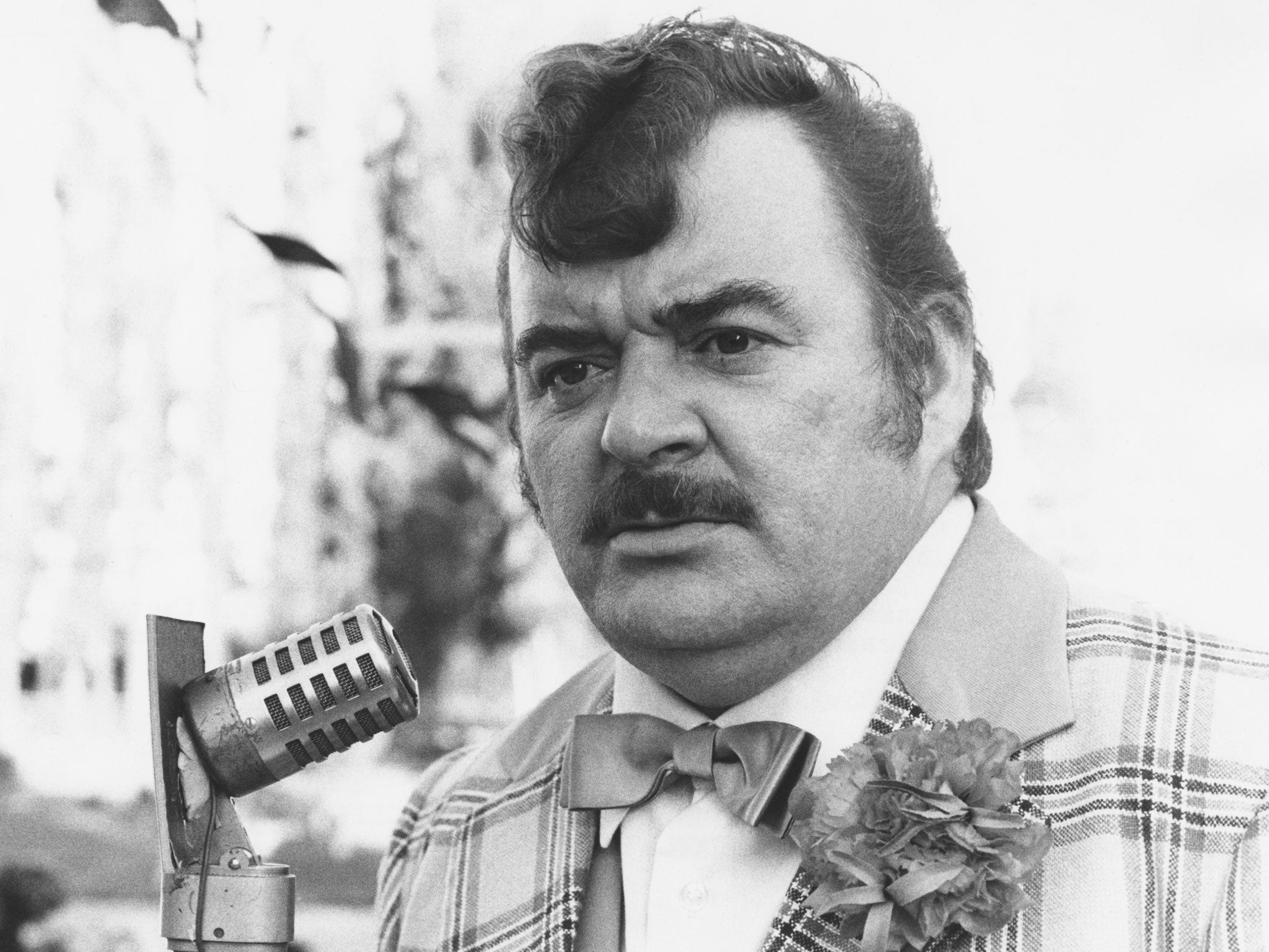 Shane in 1979 as Ted Bovis in 'Hi-de-Hi'; he relished the role of the comedian and shyster