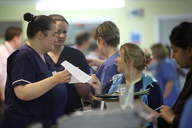 <p>NHS bosses in London have appealed to nurses and doctors to work extra shifts</p>