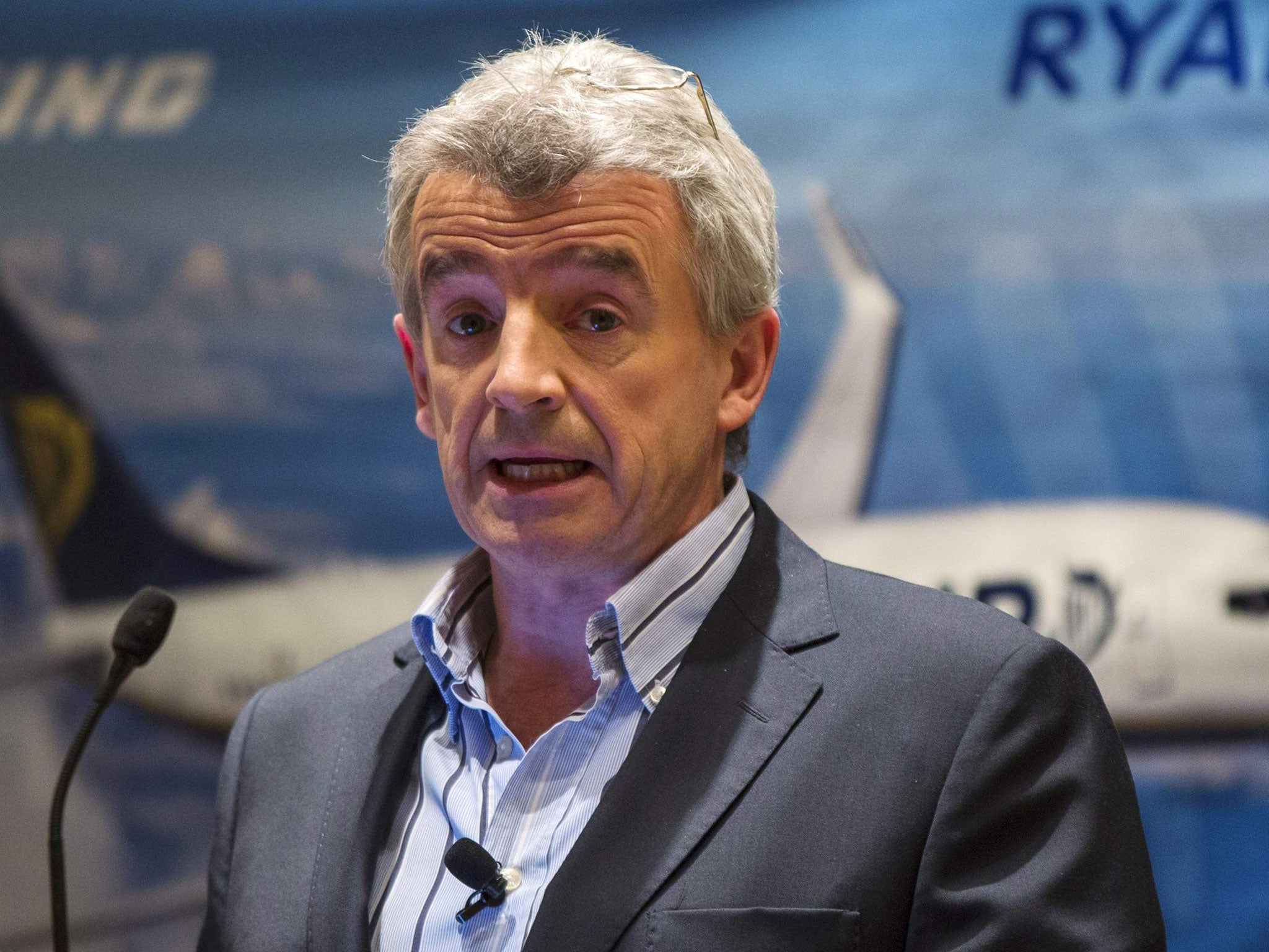 Michael O’Leary, chief executive of Ryanair