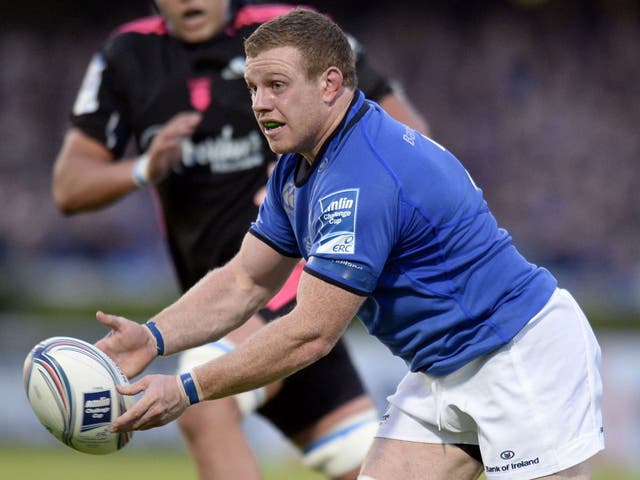 Sean Cronin ran in for Leinster's second try in a one-sided first half