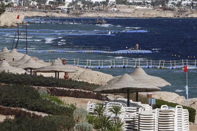 The Red Sea resort of Sharm el-Sheikh