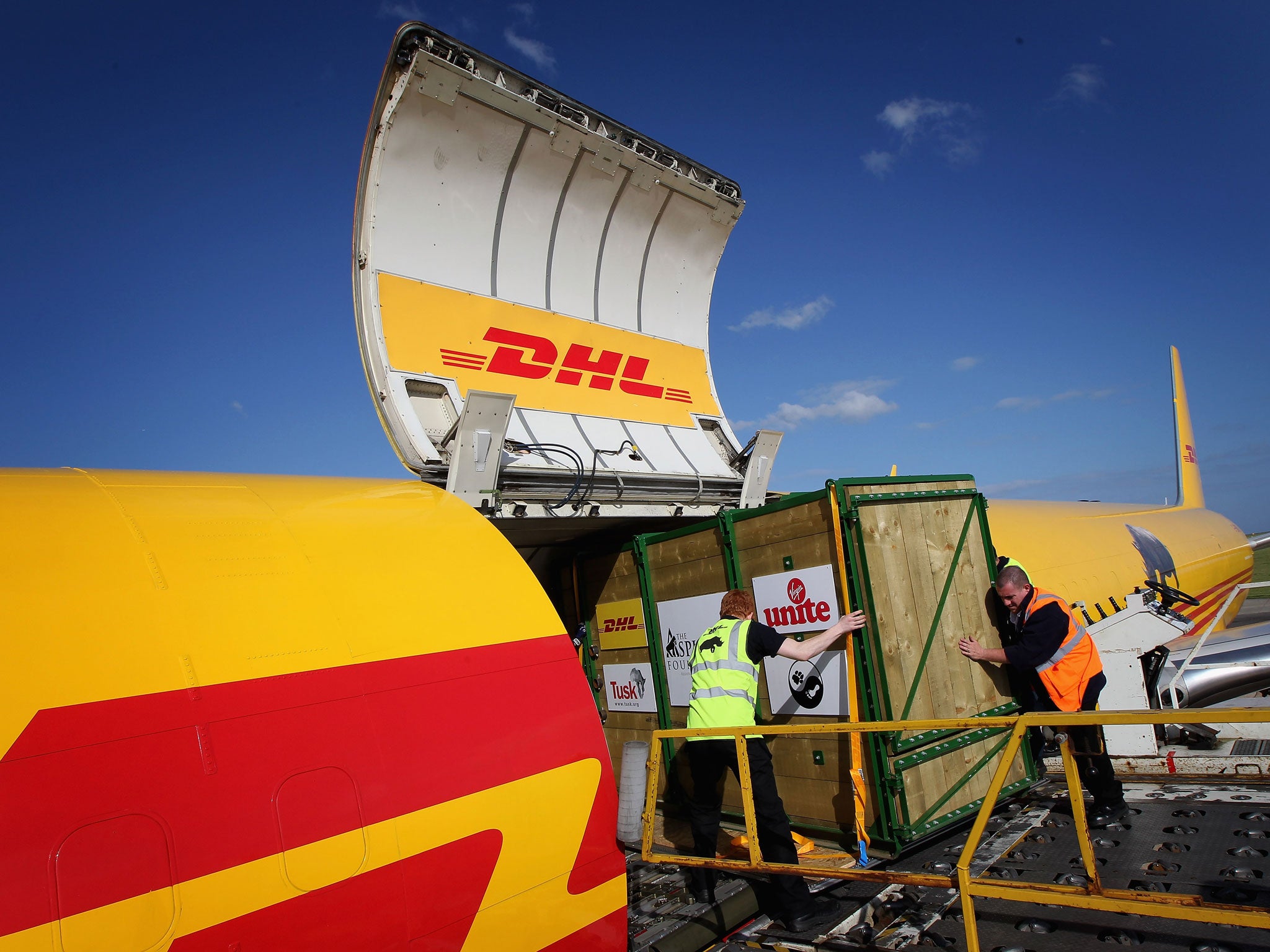 Shutting the door: Delivery firm DHL is winding up its final salary scheme to existing members