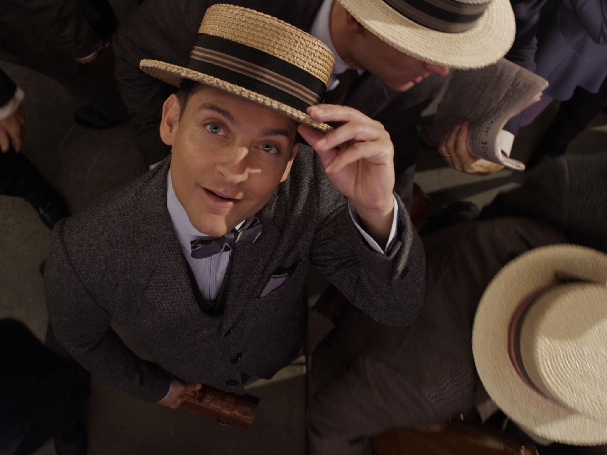 End of an era: Tobey Maguire as Nick Carraway in The Great Gatsby, epitomises the now extinct Wasp