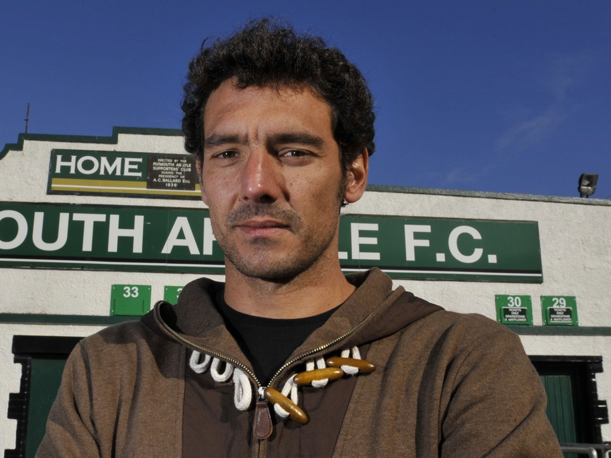 Adieu: After 13 years at Plymouth, working without pay and fighting cancer, Romain Larrieu has been sacked