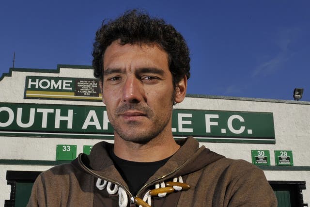 Adieu: After 13 years at Plymouth, working without pay and fighting cancer, Romain Larrieu has been sacked 