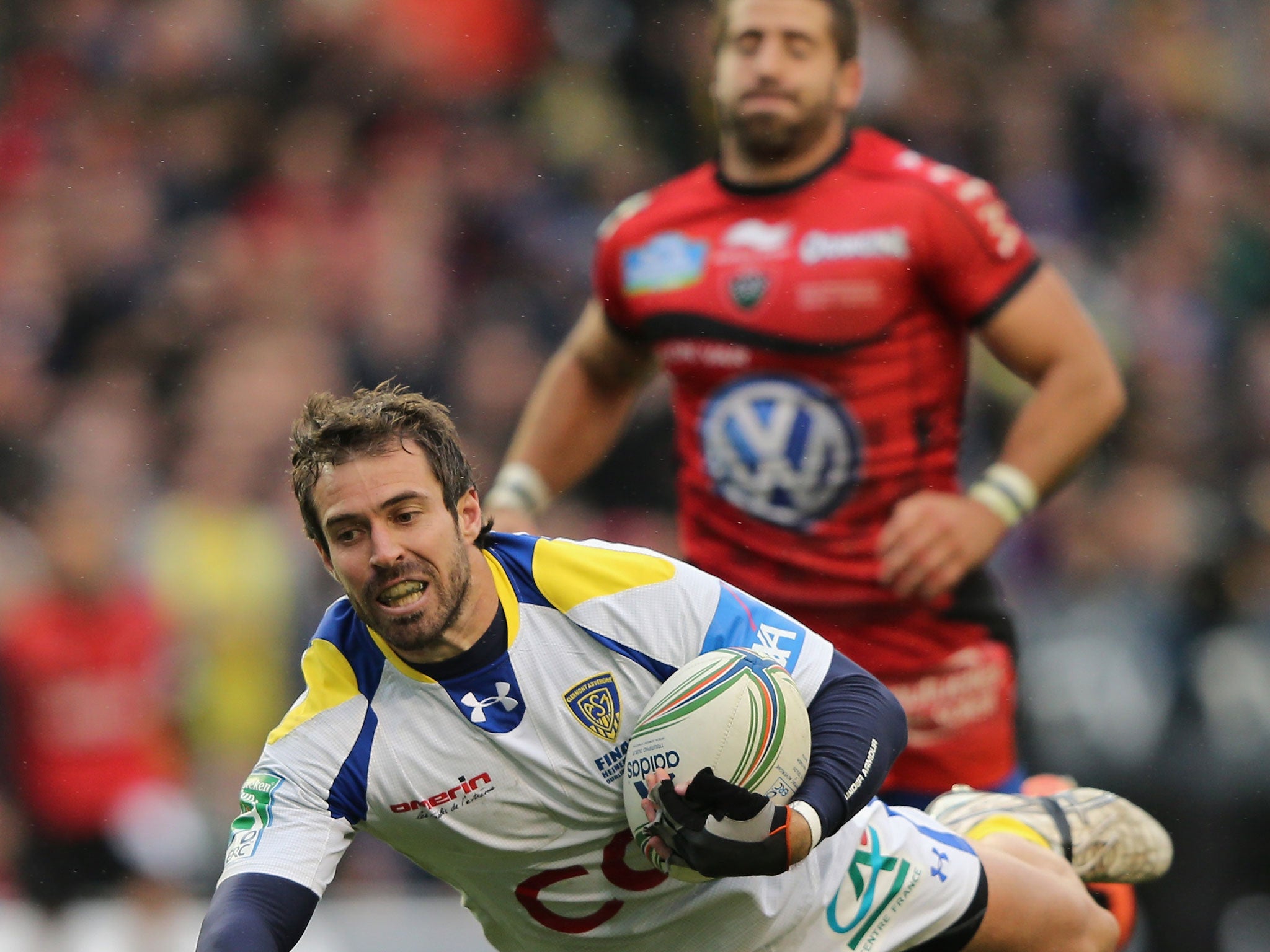 Brock James scored in vain for Clermont in last season's final