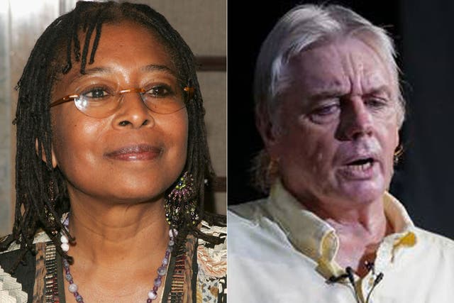 Pulitzer Prize-winning author Alice Walker has voiced her support for the work of controversial British conspiracy theorist David Icke on BBC Radio 4’s Desert Island Discs.