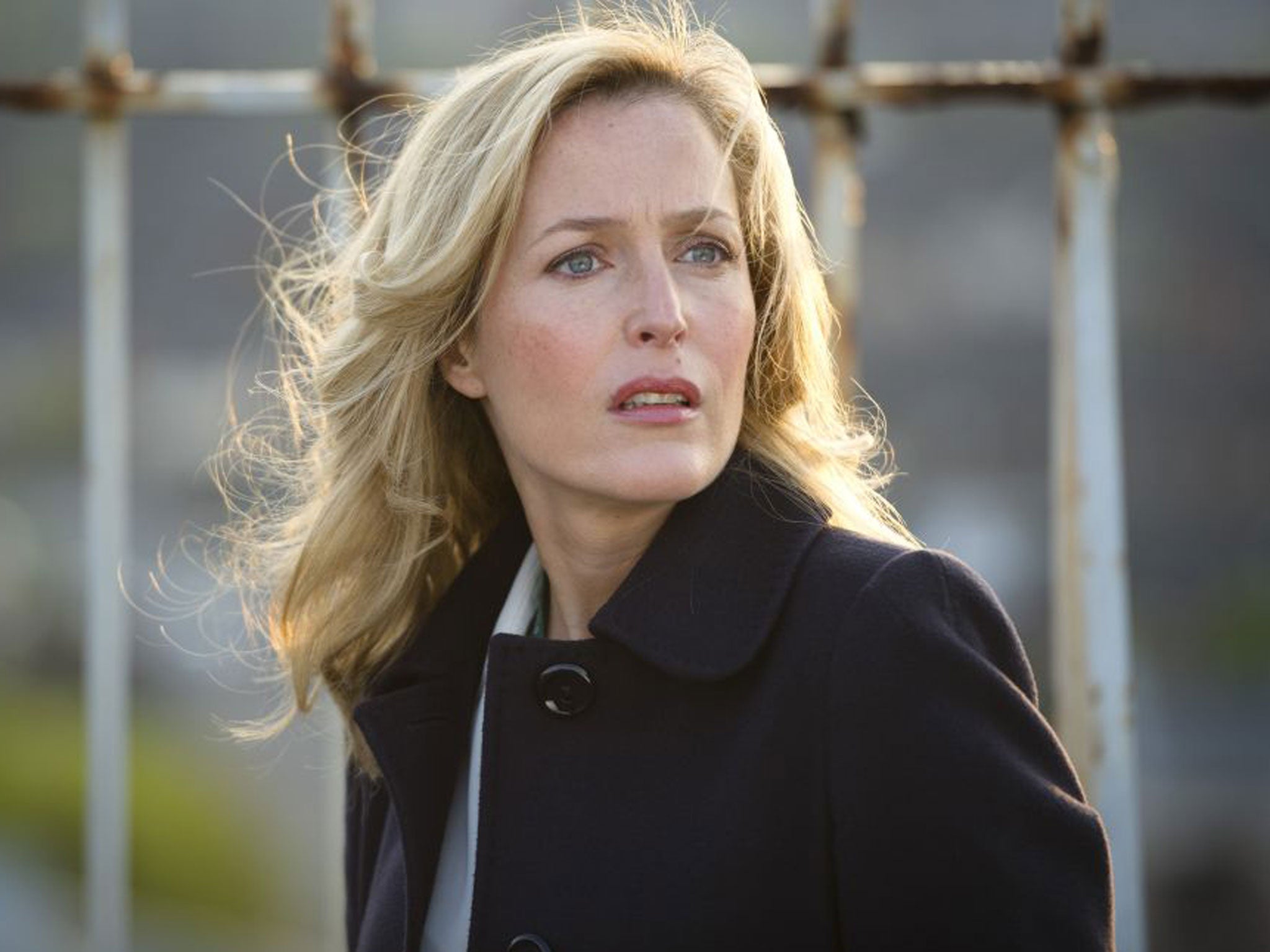 DSI Stella Gibson (Gillian Anderson) in The Fall on BBC Two