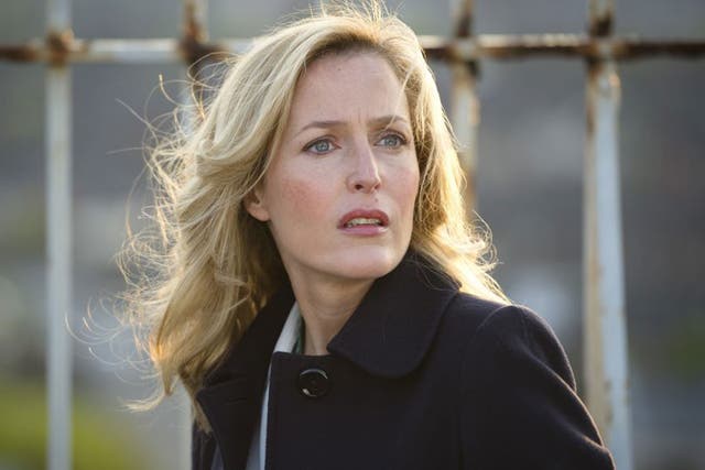 DSI Stella Gibson (Gillian Anderson) in The Fall on BBC Two