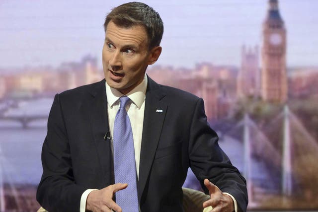 The Health Secretary Jeremy Hunt, says GPs need better relationships with patients