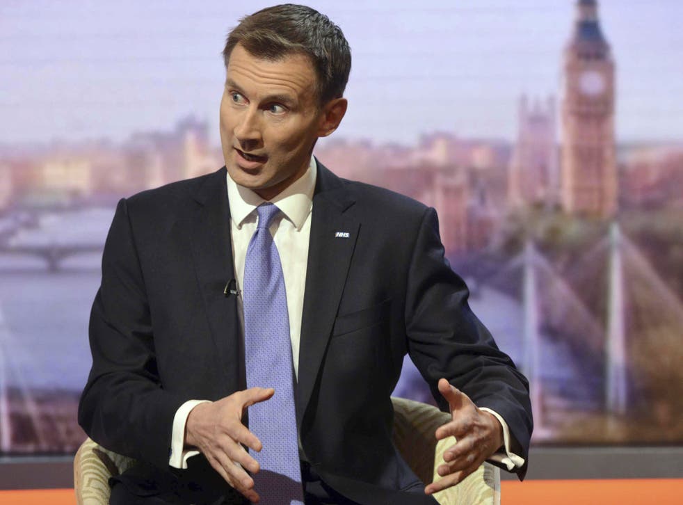 The Health Secretary Jeremy Hunt, says GPs need better relationships with patients