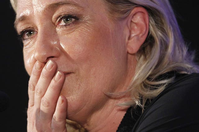 Marine Le Pen is seriously injured after fracturing her spine in a fall