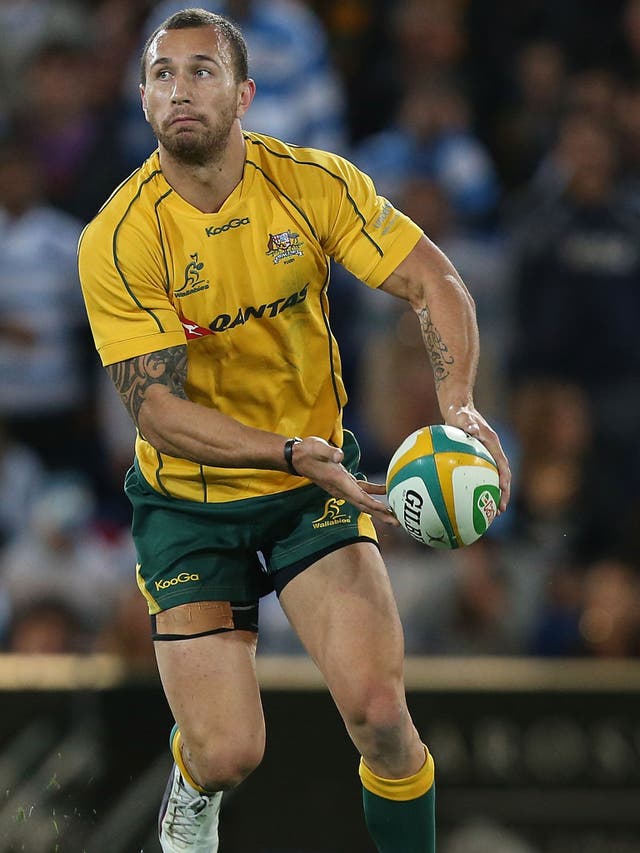 Quade Cooper, the New Zealand-born Queensland star, is not in the Wallabies squad