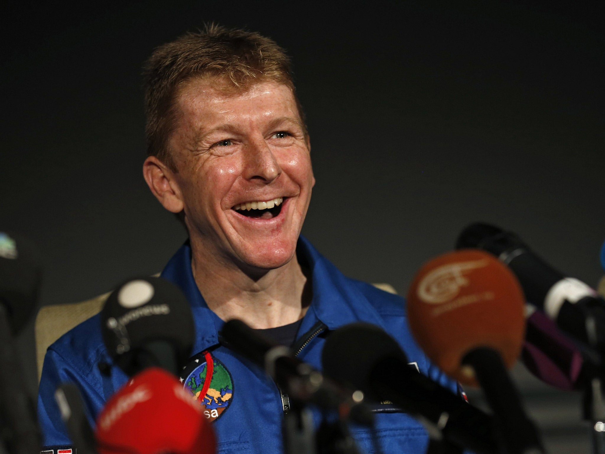 British astronaut Major Tim Peake who is to become the first UK astronaut in space for over 20 years.