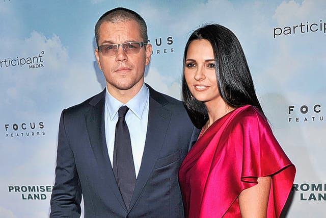 Matt Damon and Luciana Barroso: These two rented an entire caribbean resort for their second wedding party