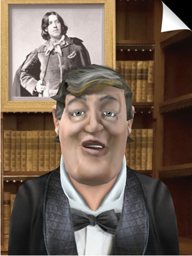 Virtually Stephen Fry 'lets Stephen broadcast himself directly to your pocket, keeping you up to date with the goings-on of the actual Stephen Fry'