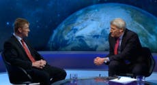 Further Space Oddity: Jeremy Paxman grills British astronaut Major Tim