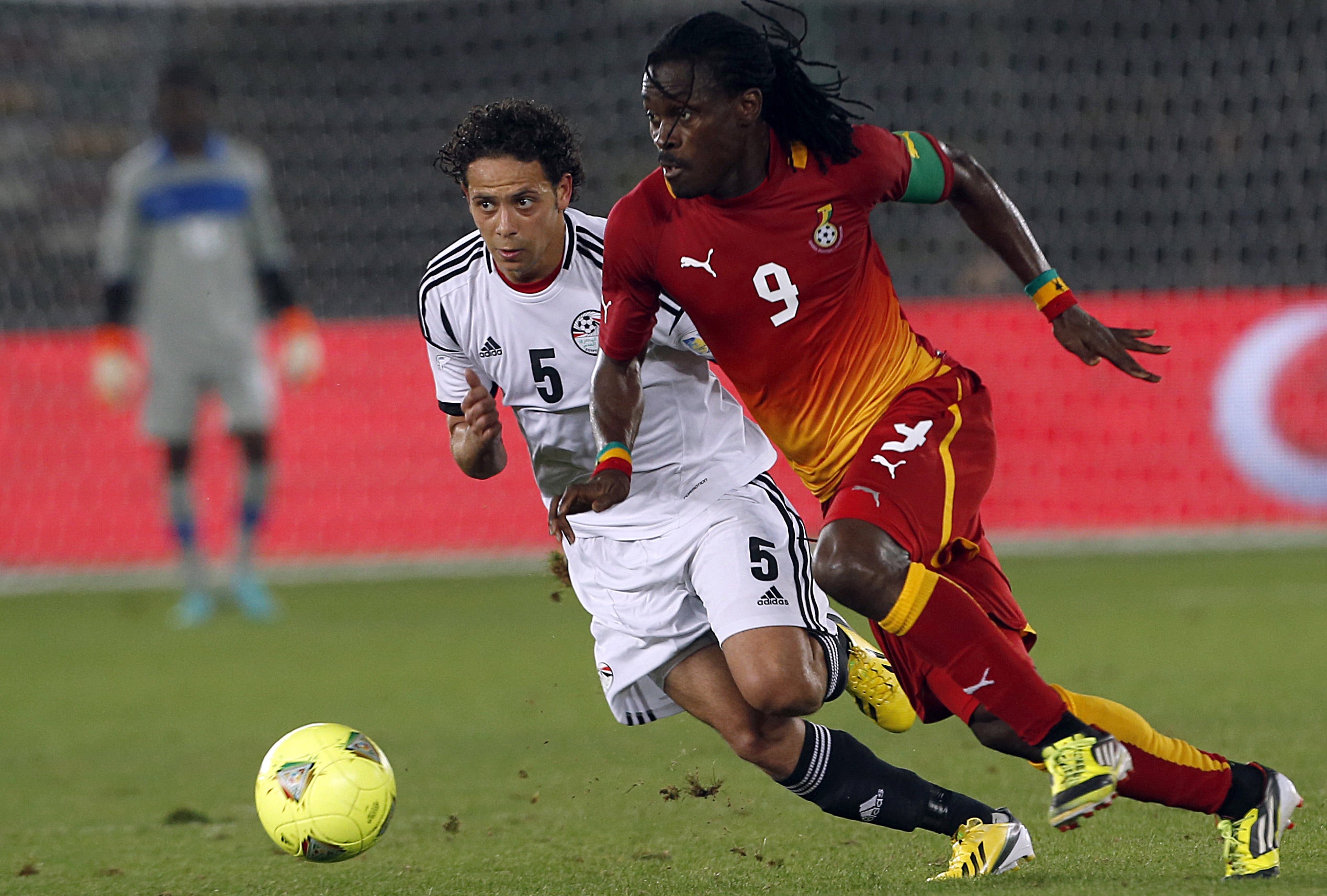 Derek Boateng in action for Ghana during the African Cup of Nations