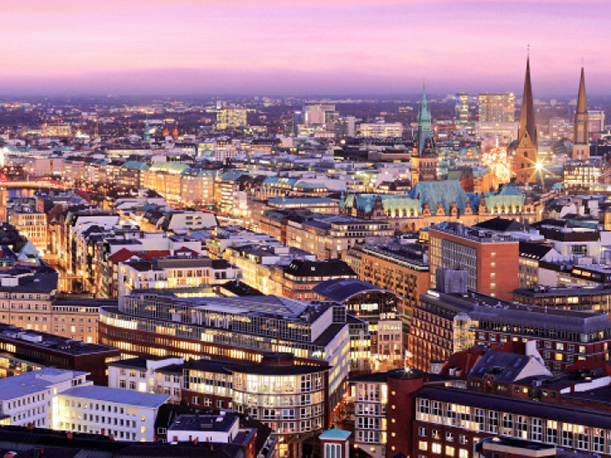 Big break: Hamburg is home to a wealth of art