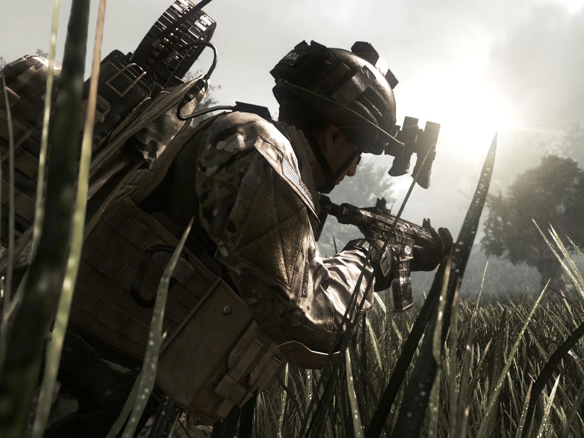 This video game image released by Activision shows a scene from 'Call of Duty: Ghosts,' one of the games reserved by a man who then entered a GameStop store and stole them