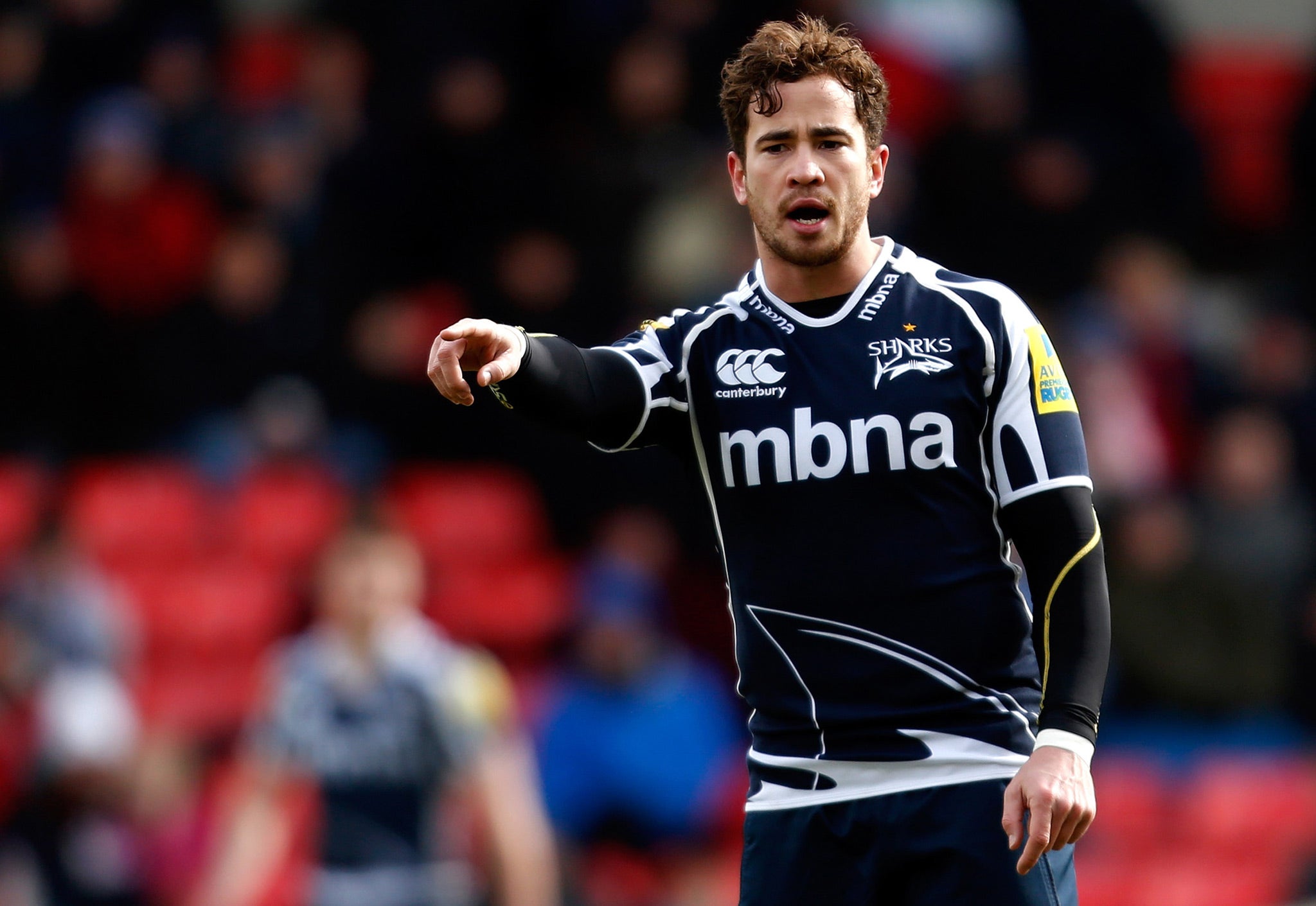 Danny Cipriani in action for Sale Sharks
