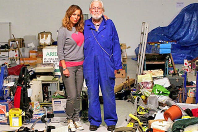 Hoarding has been the subject of numerous television programmes including 'Britain’s Biggest Hoarder', pictured