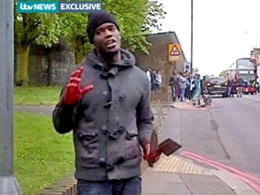 Michael Adebolajo (L), one of the two found guilty of murdering British soldier Lee Rigby