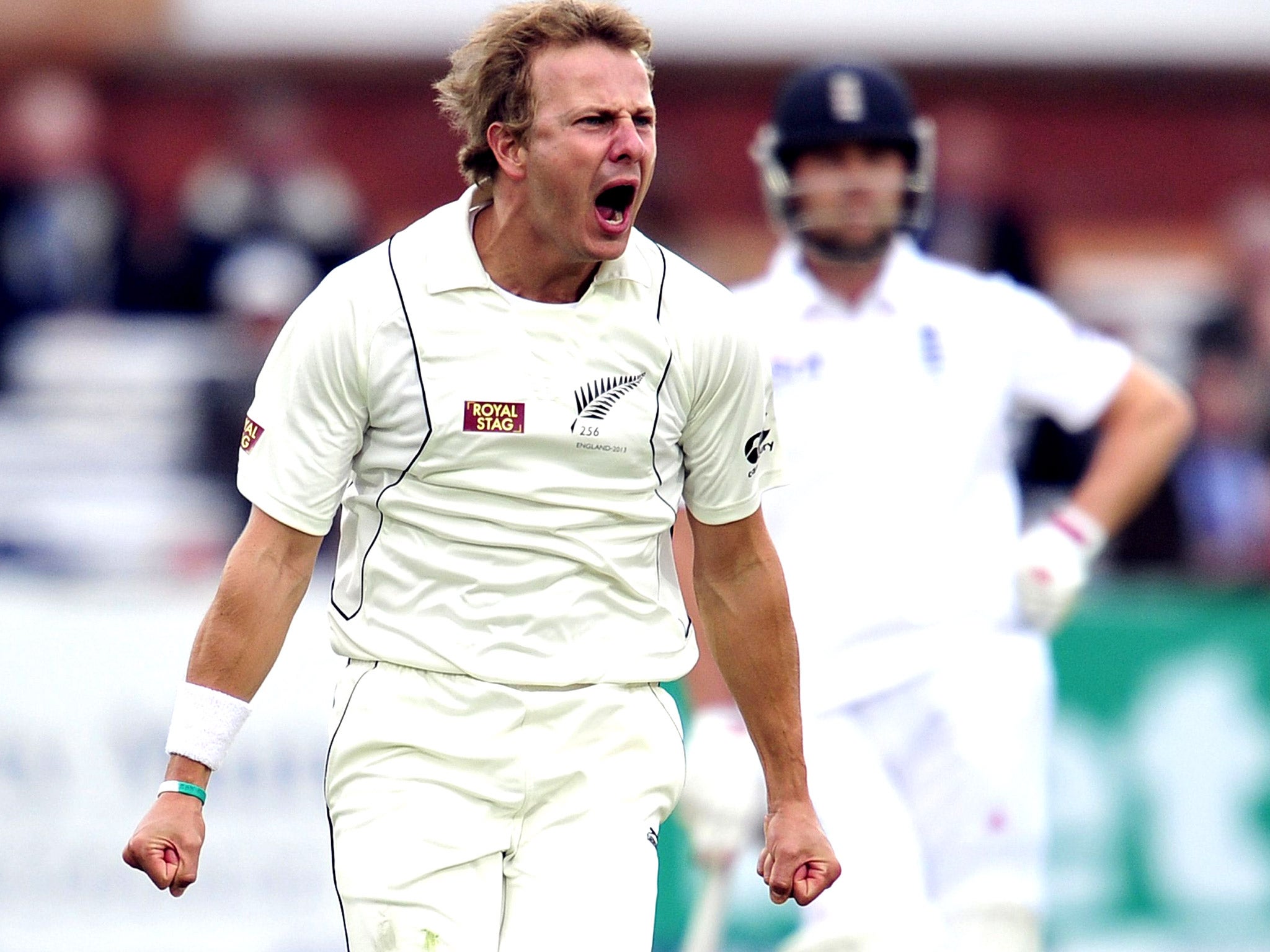 Neil Wagner, pictured, believes Nick Compton and Jonny Bairstow will be nervous