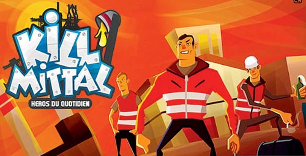 The 'Kill Mittal' video game takes place in an ArcelorMittal factory