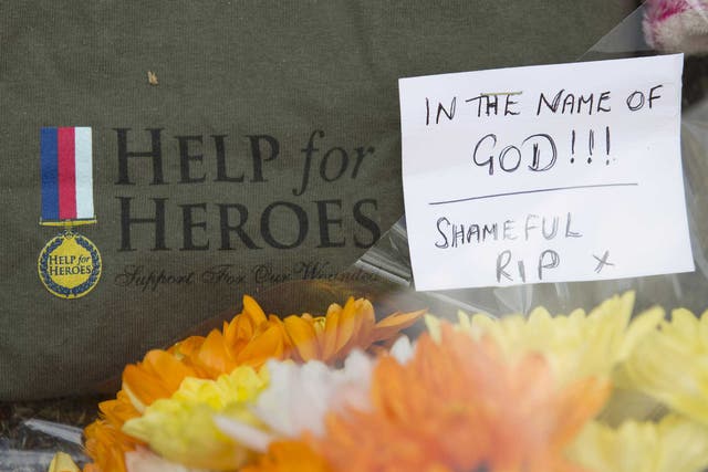 The charity Help For Heroes has been swamped with donations, leading to its website crashing after Drummer Lee Rigby was murdered while wearing one of its tops
