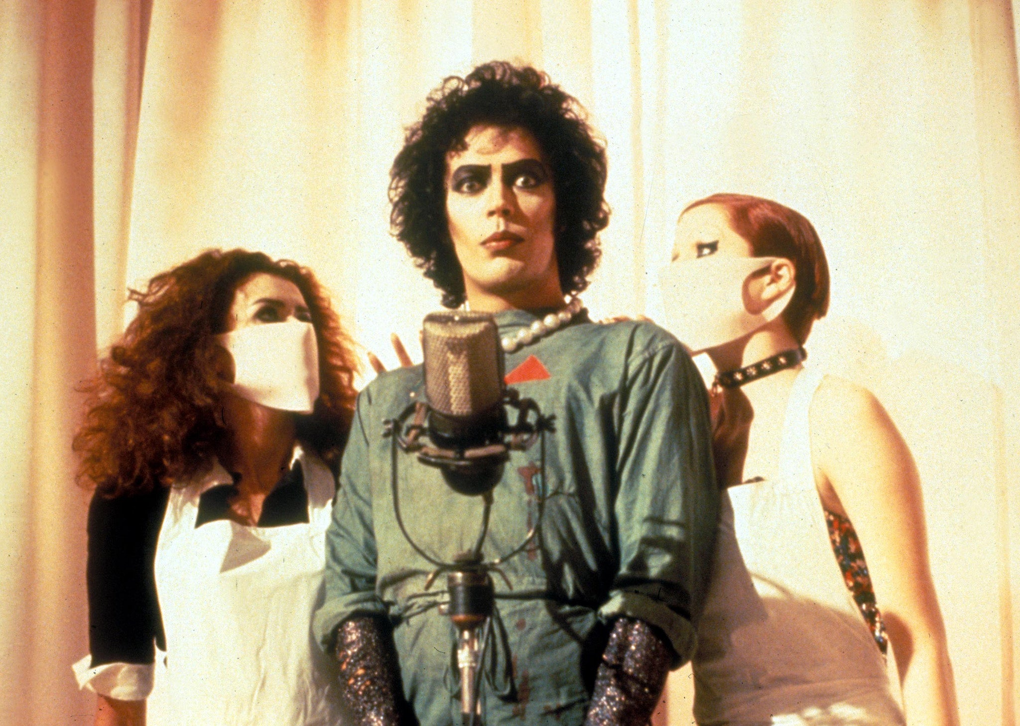 A film still from 1975's The Rocky Horror Picture Show