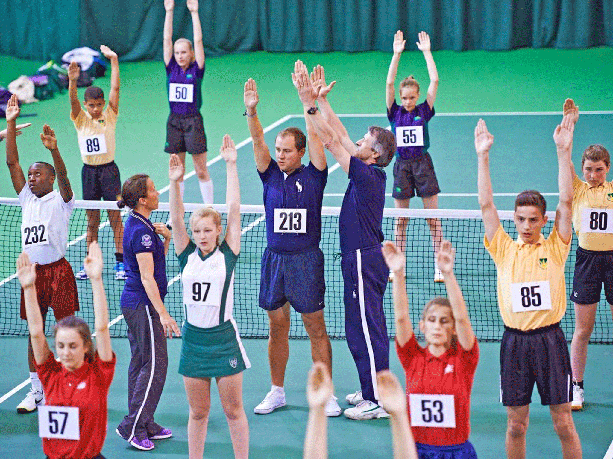 Our journalist Tom Peck joins the training to becom a ball boy at Wimblendon